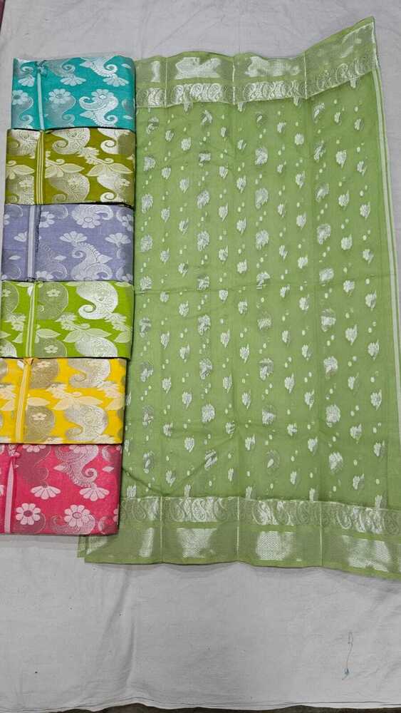 Ladies Cotton Rich Pallu Saree