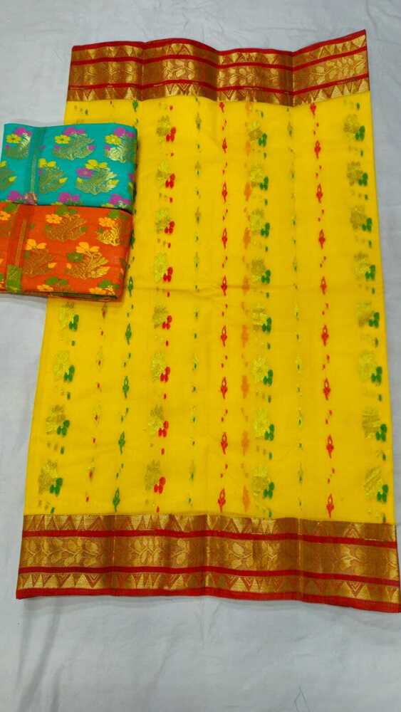 Cotton Rich Pallu Saree