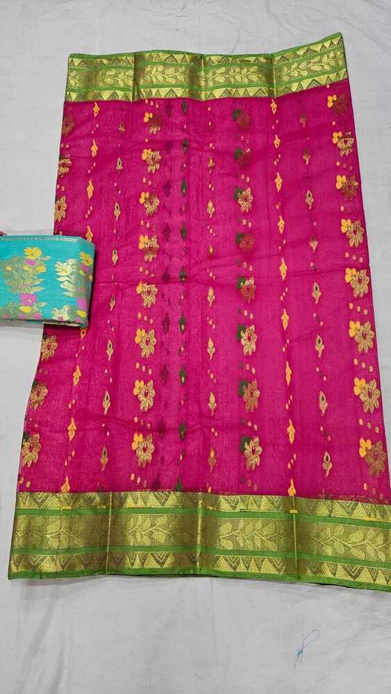 Cotton Rich Pallu Saree