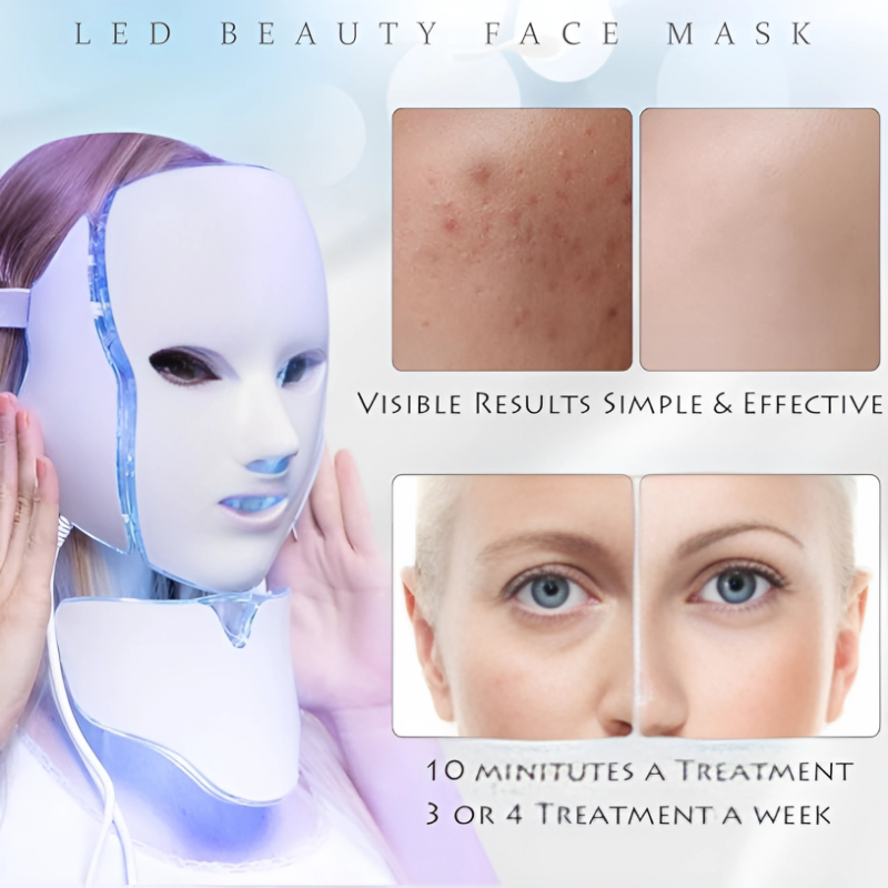 7 Colors Led Face Mask