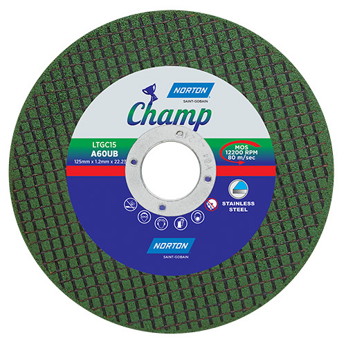Champ 5in Green UTW Cutting Wheel