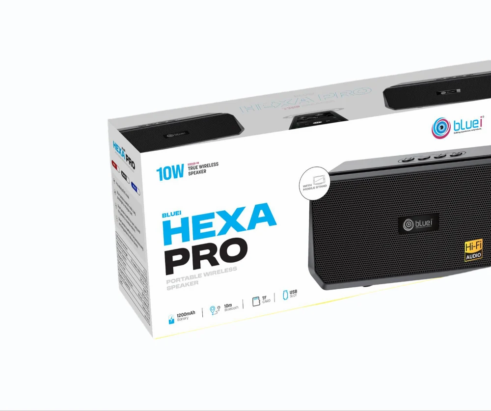 Hexa Pro Portable Wireless Bluetooth Speaker