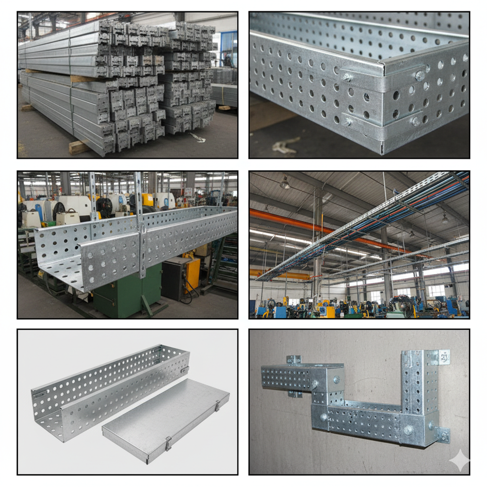 ElectronEdge Pre Galvanized Perforated Cable Tray