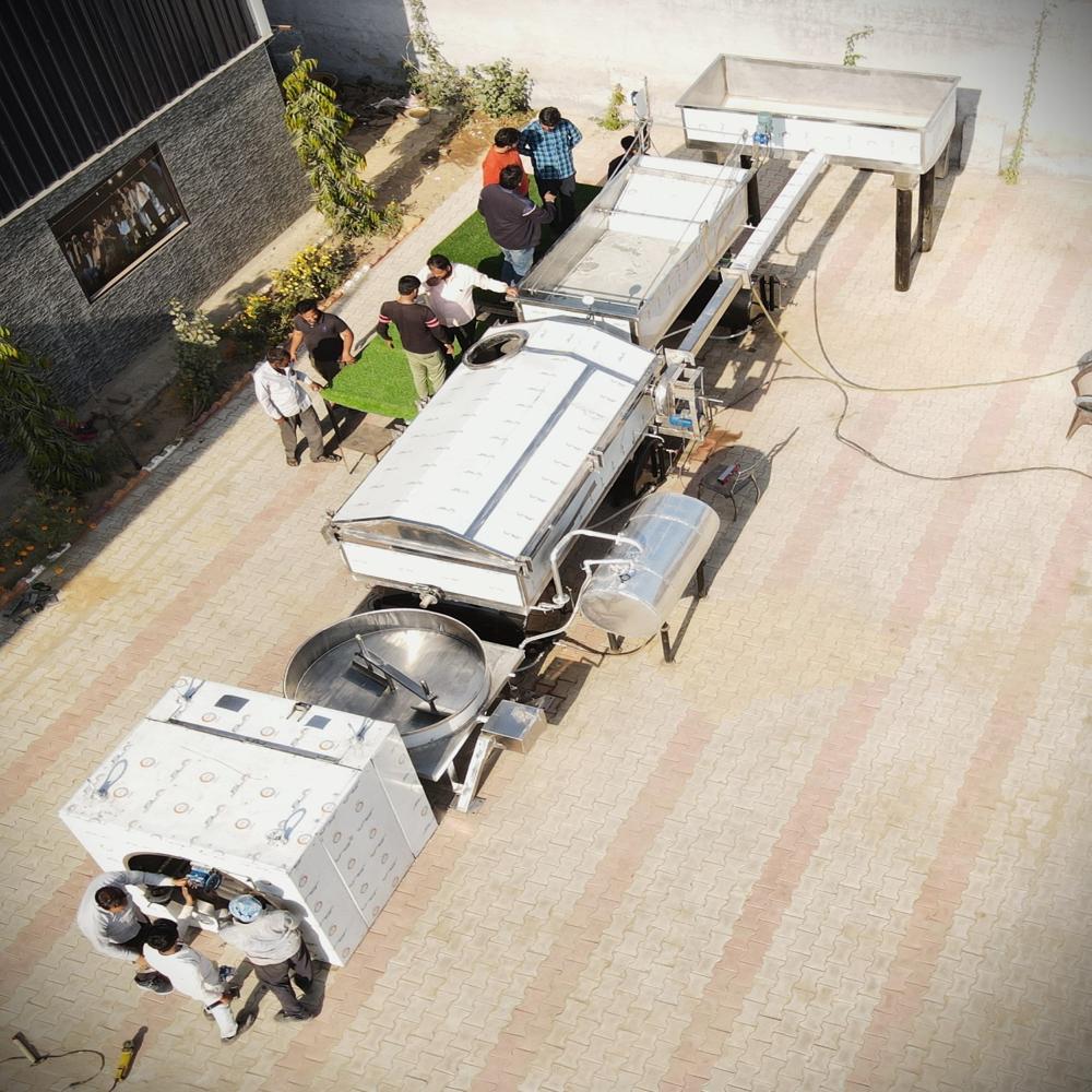 350 TCD Fully Automatic Jaggery Plant