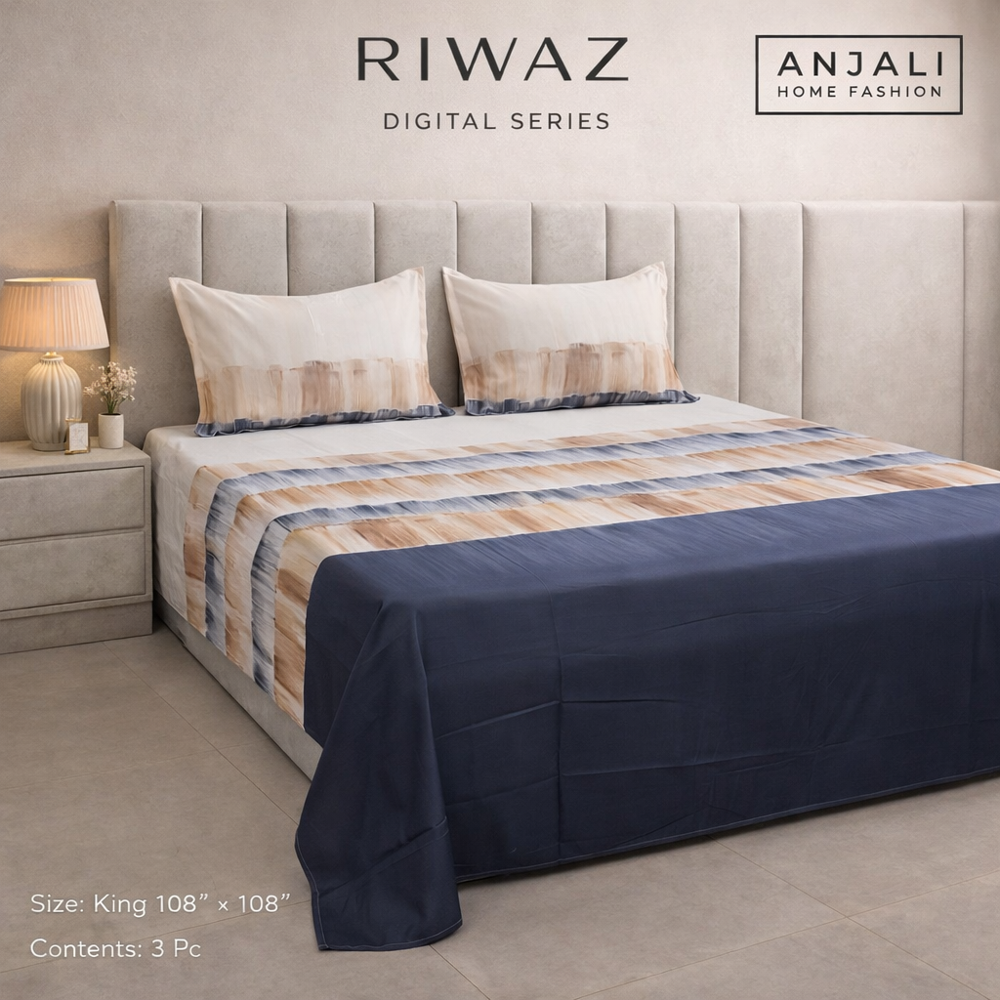 Riwaz Bed Covers - Color: Multicolor