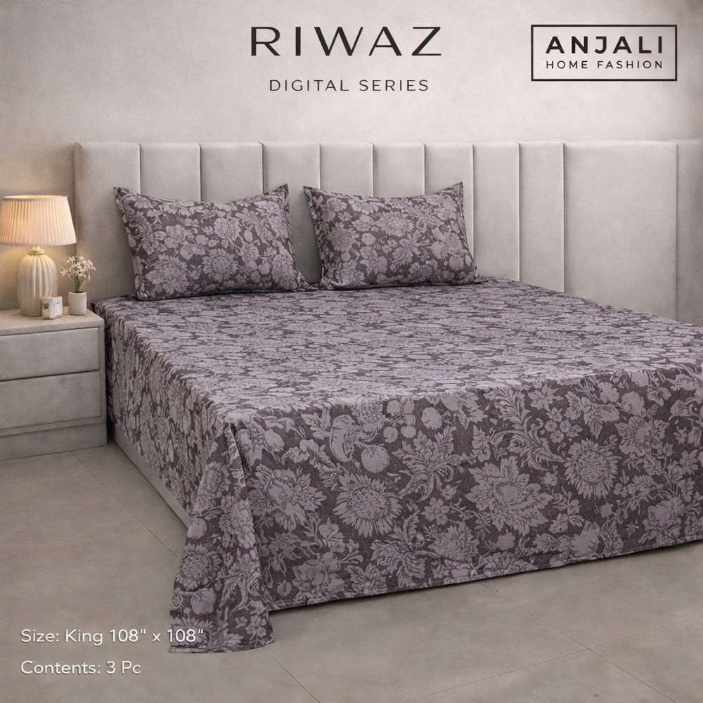 Riwaz Bed Covers - Color: Multicolor