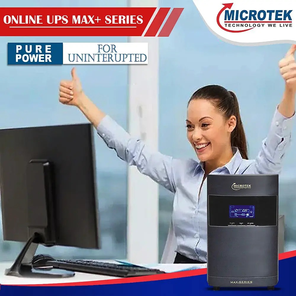 Microtek 3 KVA Online UPS with Internal batteries