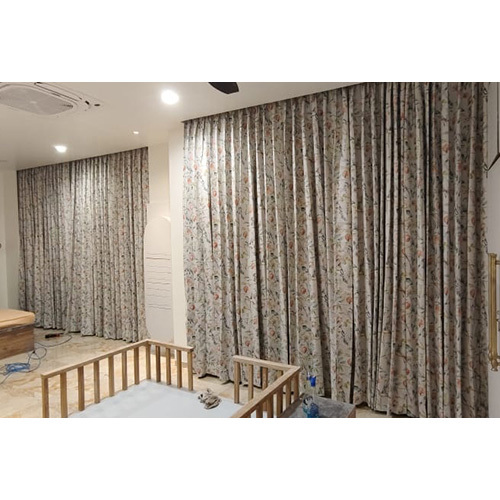 Floral Printed Window Curtains