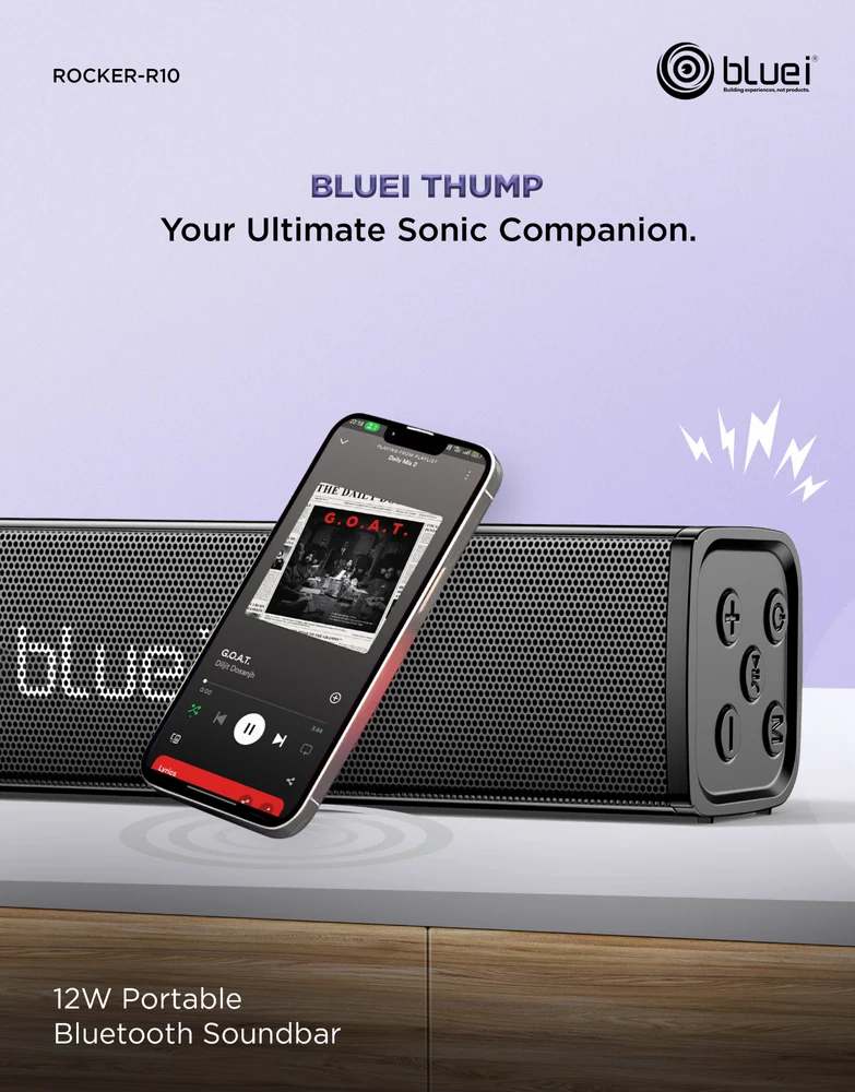 Bluei Thump Soundbar Speaker