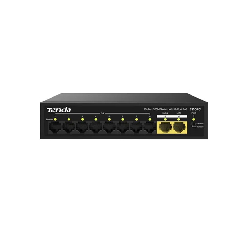 Tenda 8-2 Uplink 10-100 Port Poe Switch