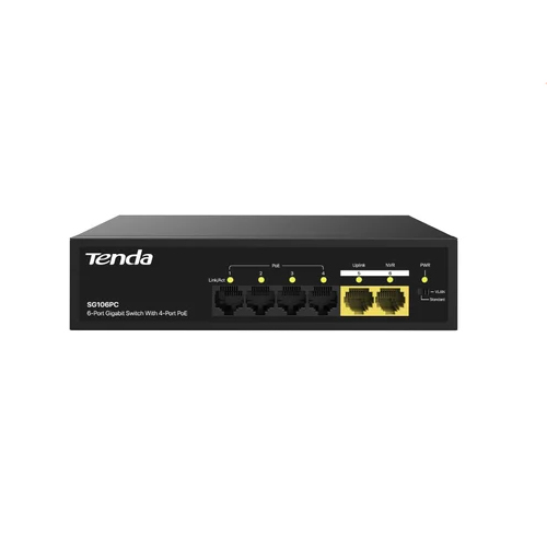 Tenda 4-2 Full Giga Uplink Poe Switch
