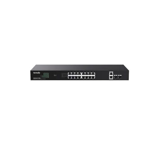 Tenda 16-2 Full Giga With Giga Uplink-2 Sfp Port Poe Switch
