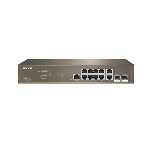 Tenda 8 Ge - 2ge-2sfp L3 Managed Switch