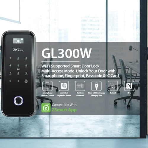 ZKTECO GL300W Glass Door Lock