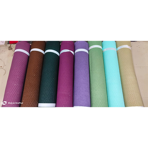 Kitkat micro foil fabric- polyester micro fabric