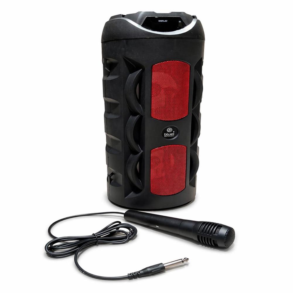 Bass Master Bluetooth Party Speaker with Wired Mic