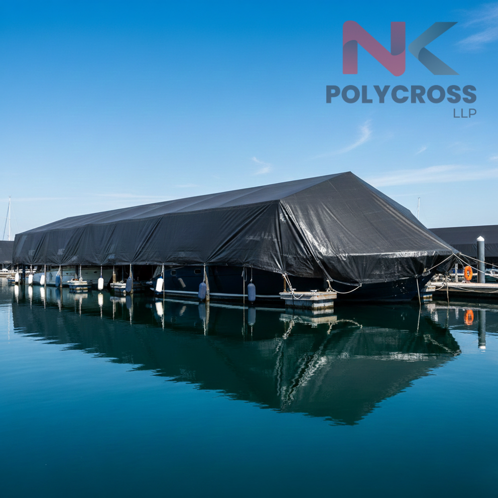 Boat Dock Cover - Color: Blue