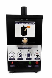 Sanitary pad/ napking incenator machine