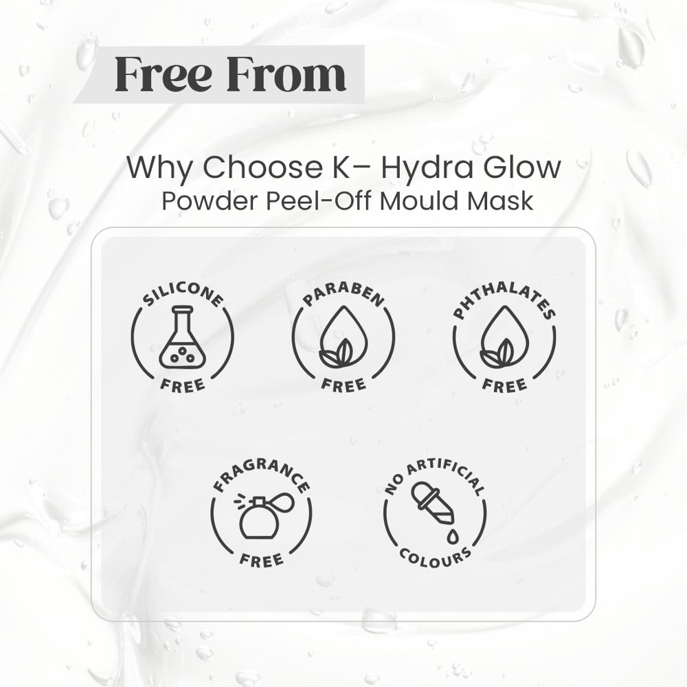 Conclude K-Hydra Glow Powder Peel Off Mould Mask 
