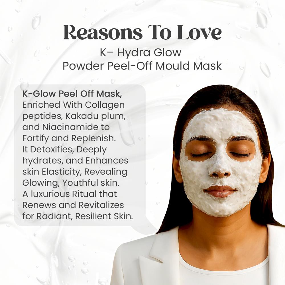 Conclude K-Hydra Glow Powder Peel Off Mould Mask 