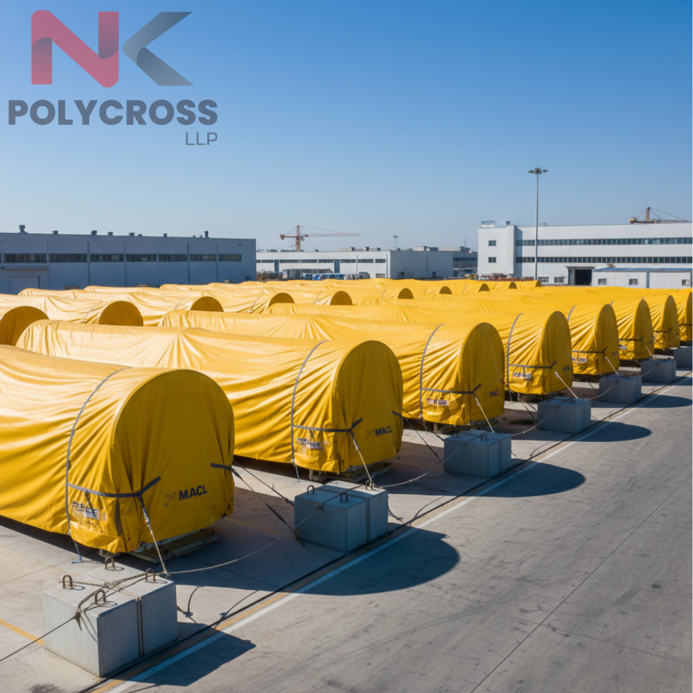 Wind Turbine Component Cover - Color: Blue