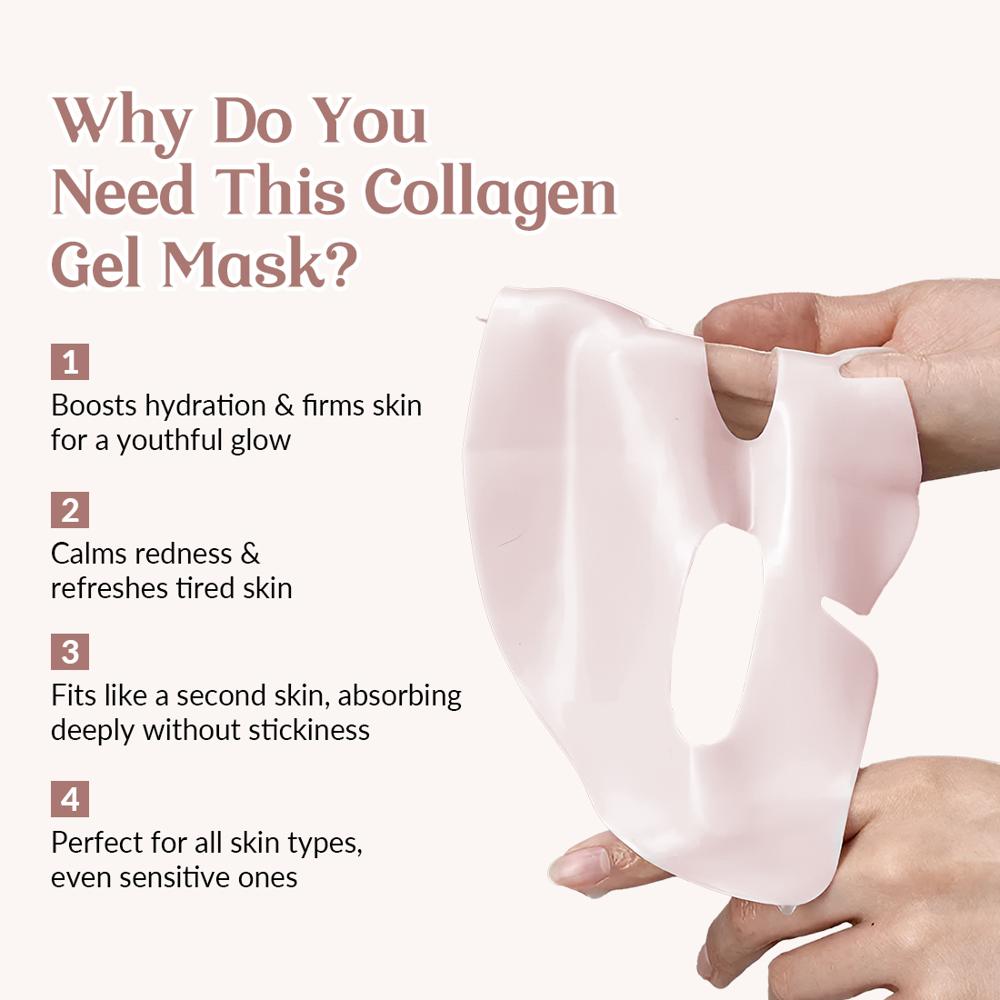 Korean PDRN Pink Collagen Gel Mask