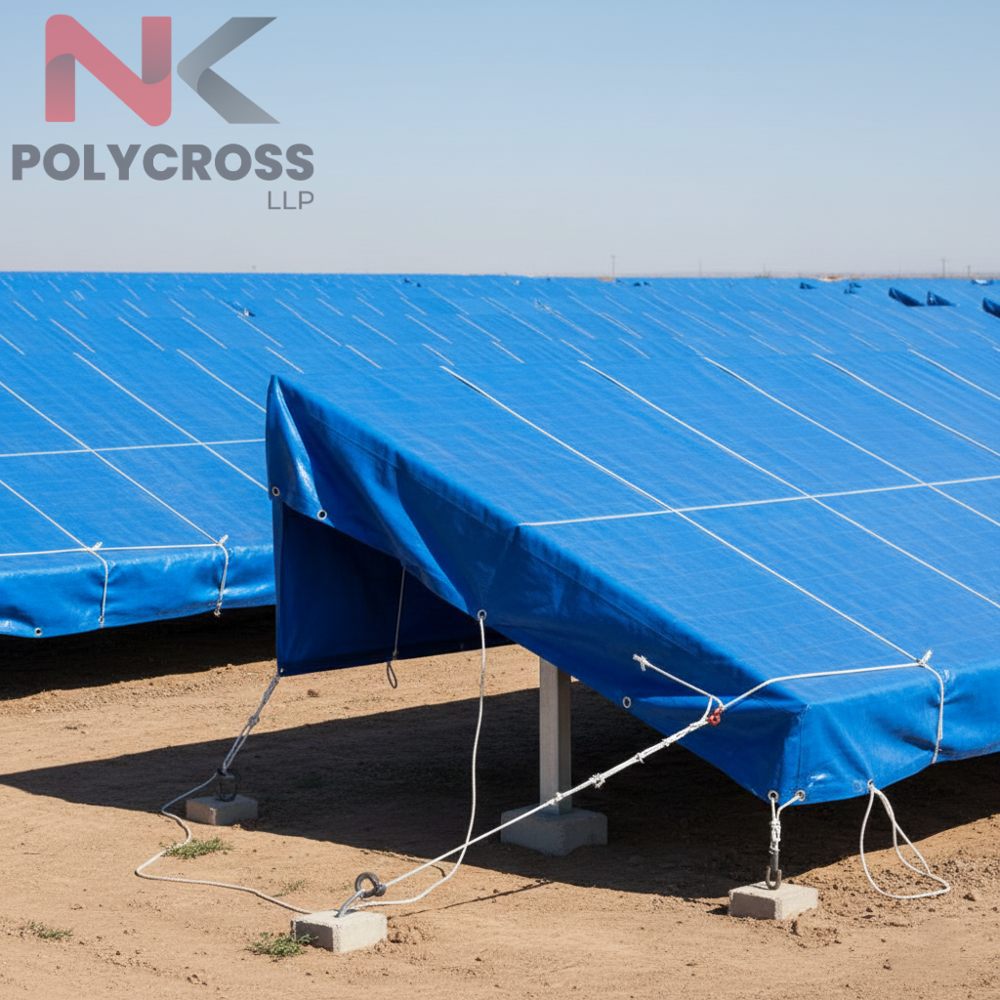 Solar Panel Temporary Cover