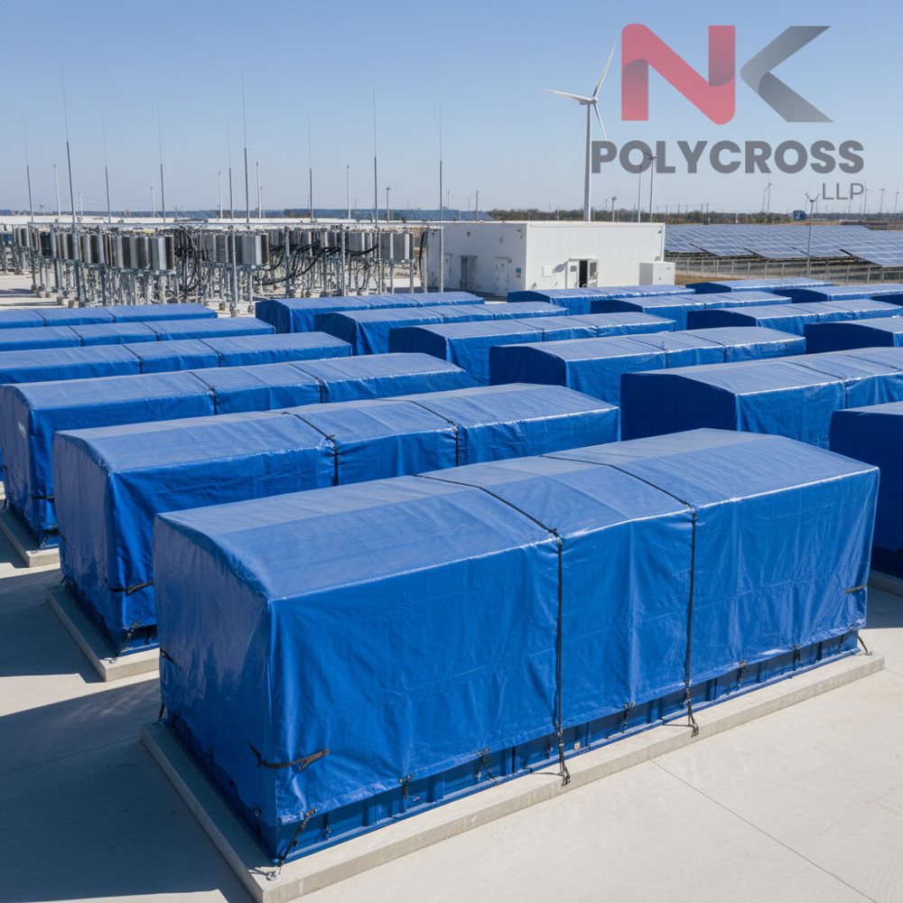 Battery Storage Cover - Color: Blue