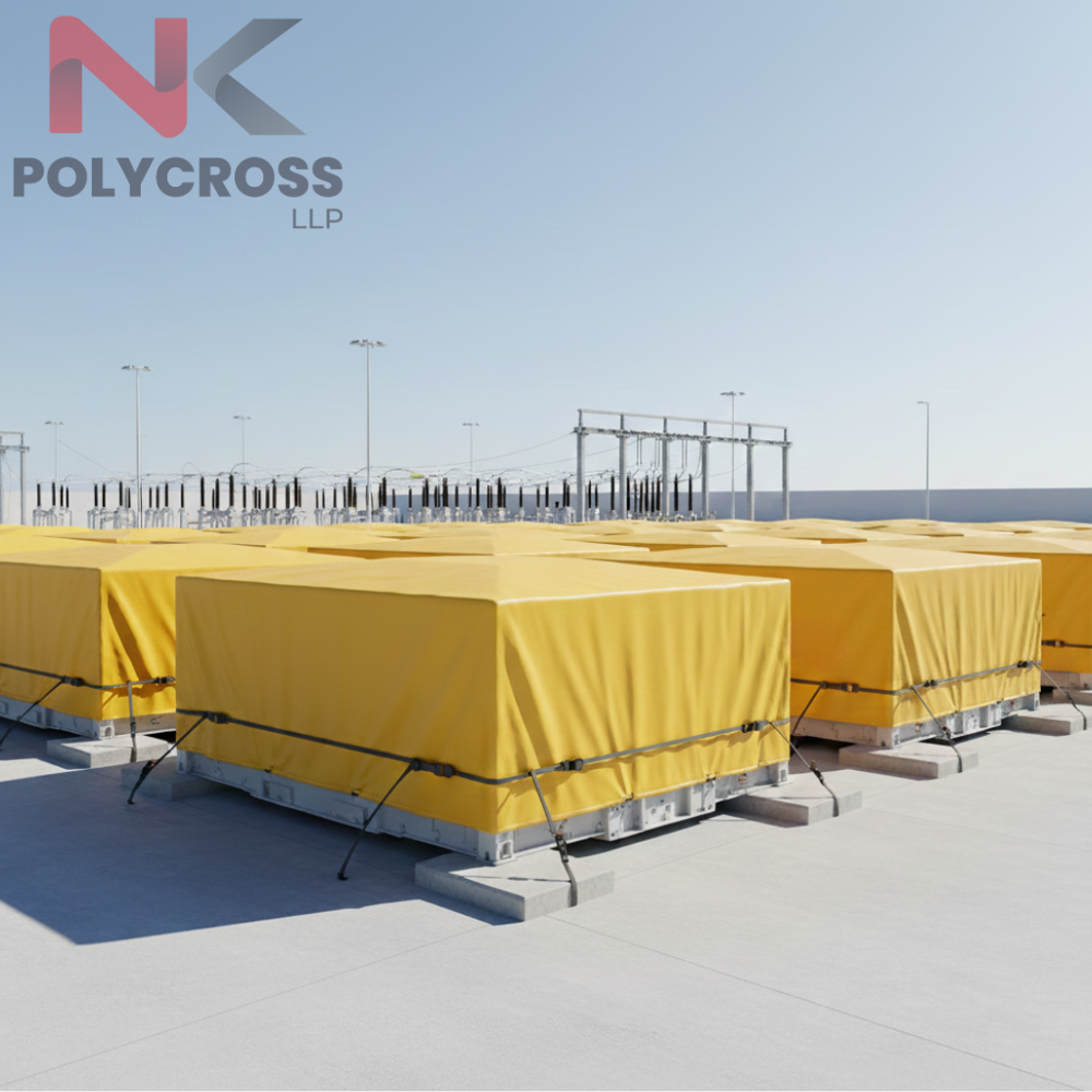 Battery Storage Cover - Color: Blue