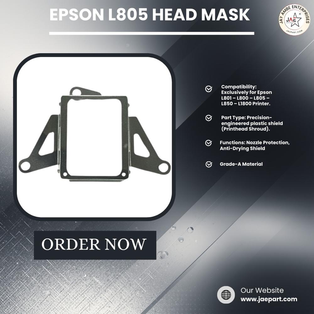 Epson L805 Head Mask - Color: Black