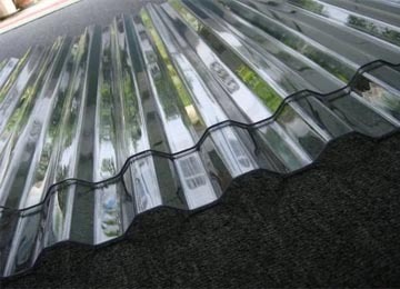 Polycarbonate Corrugated Profile Sheet