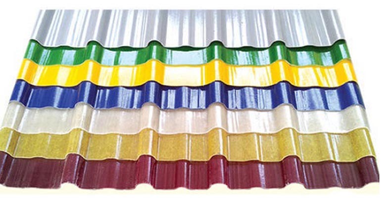FRP Profile And Corrugated Roofing Sheet