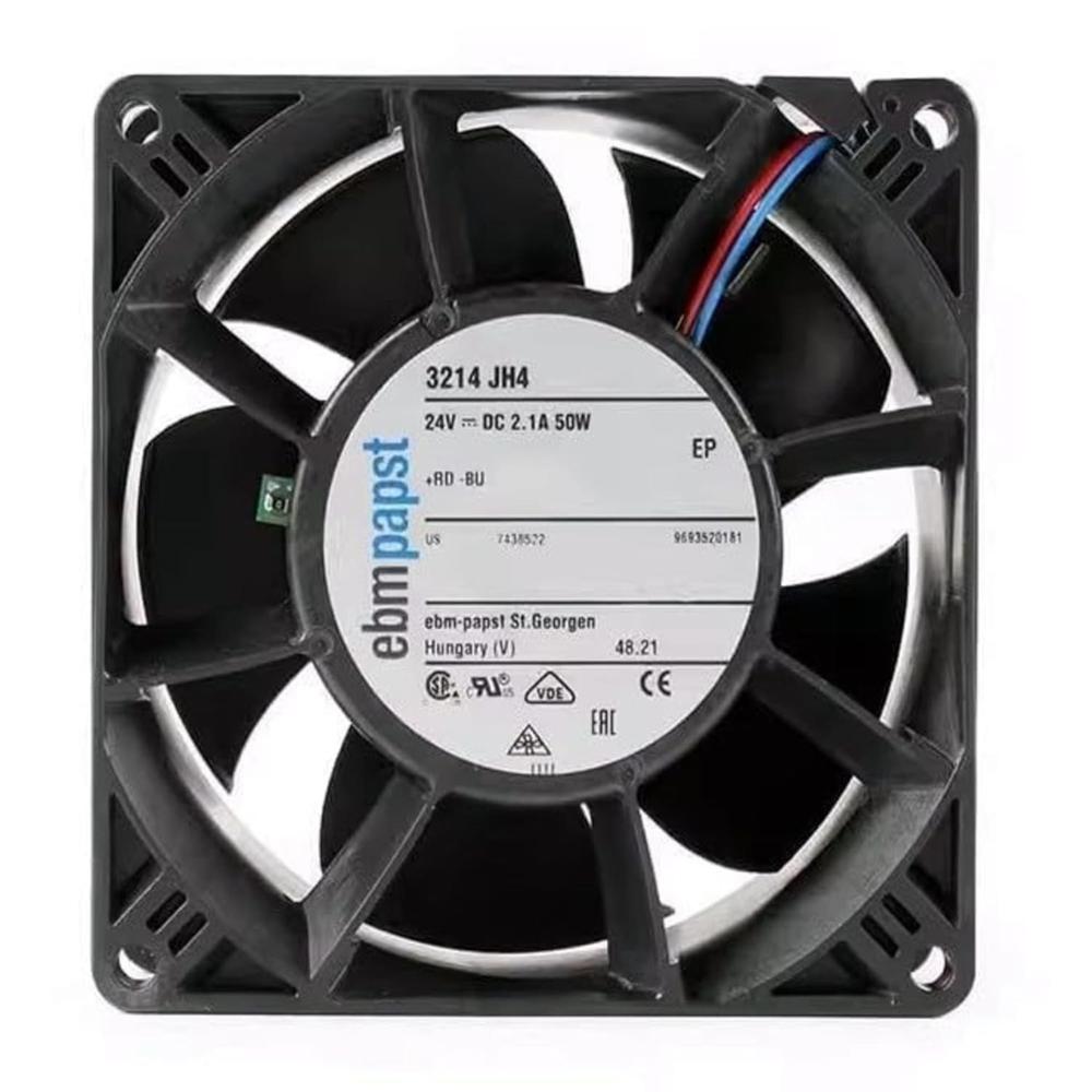 ebmpapst 3214 JH4 Axial Fan 24V-2.1A 50W DC Brushless Air Cooling Fan 13000 RPM 9238mm 2-Wire