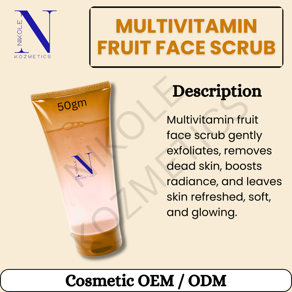 Multivitamin Fruit Face Scrub