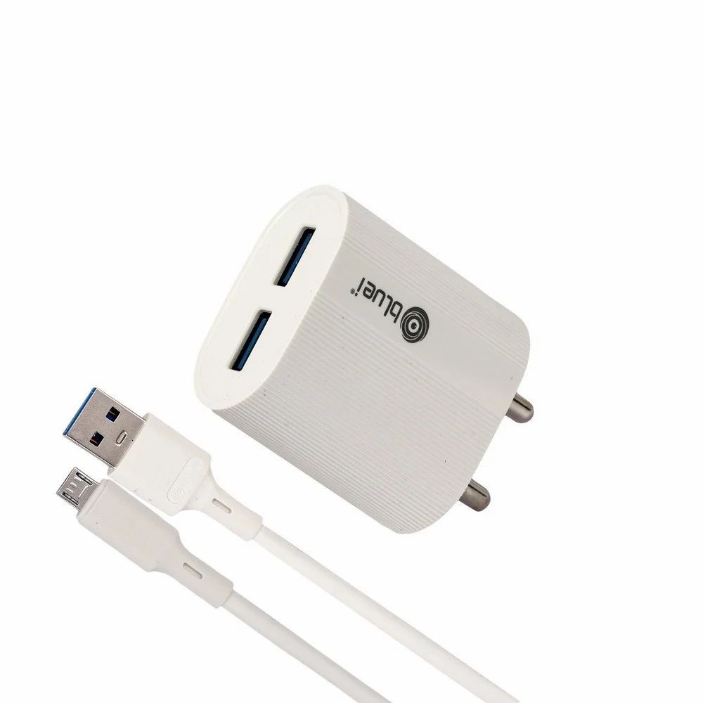 Speed Pro 15W Dual USB Fast Charger with Micro USB Cable, Number of Ports: 2