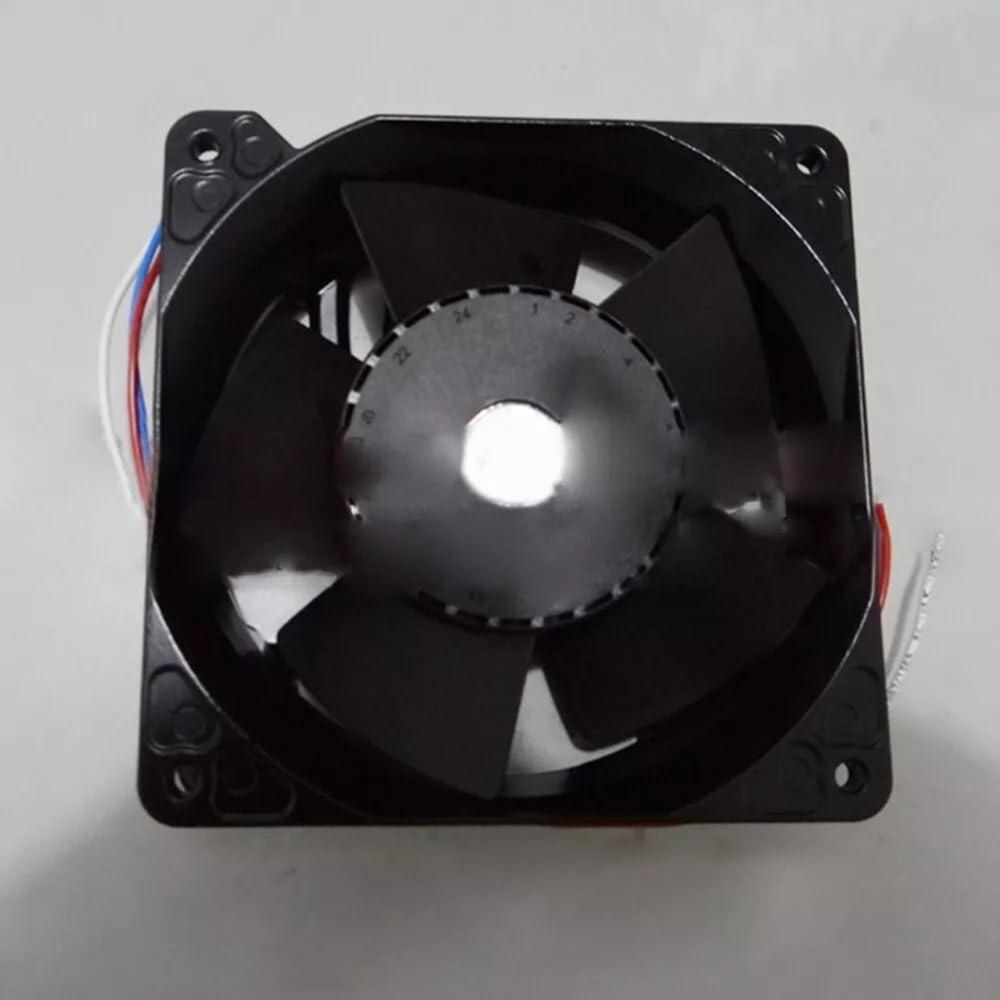 EBMPAPST 4114 N/2H6 Axial 24V-2.7A 65W DC Brushless Air Cooling Fan 8400 RPM 12038mm 3Wire (Metal)