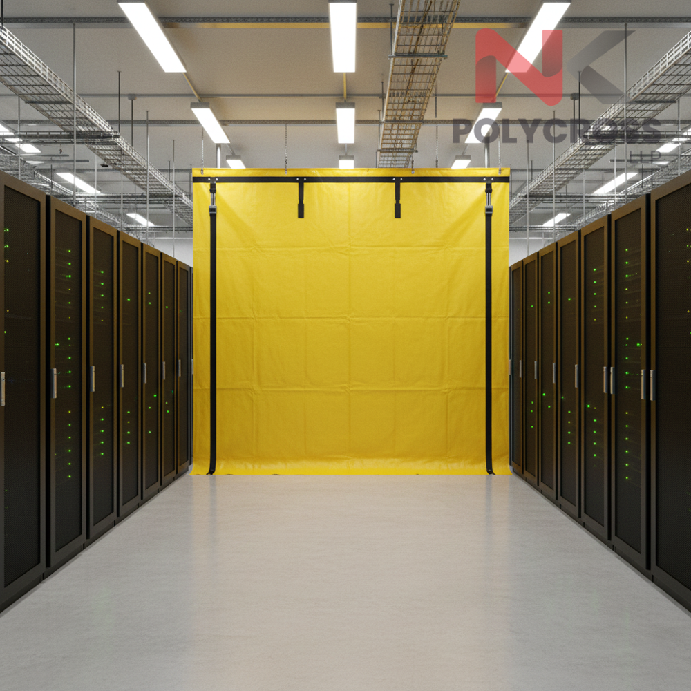 Data Center Partition Sheet - Color: Blue