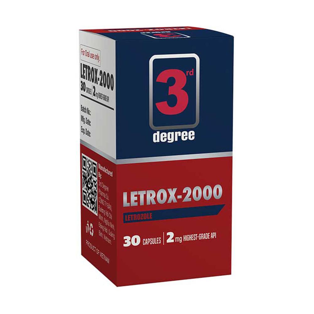 3rd Degree Letrox, 2mg, 30 Tabs