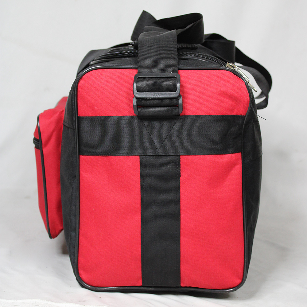 Backpack Bag - High Quality Polyester 18x12x8 Inches, Black & Blue, 25 Litre, Water Resistant, Multi-pocket With Padded Laptop Slot