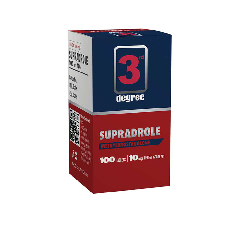 3RD DEGREE SUPRADROLE, 10MG, 100 TABS