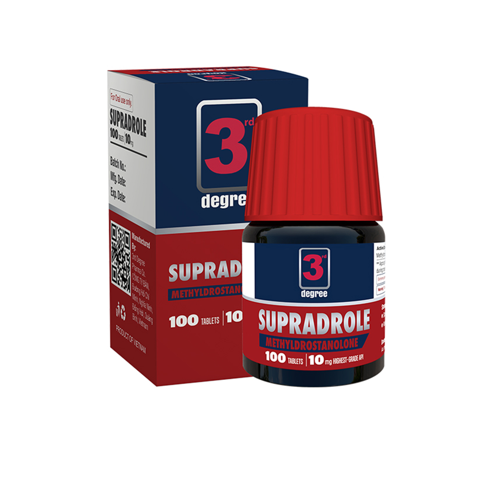 3RD DEGREE SUPRADROLE, 10MG, 100 TABS