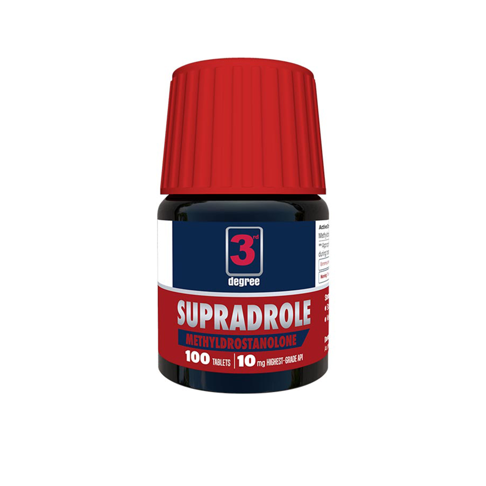 3RD DEGREE SUPRADROLE, 10MG, 100 TABS