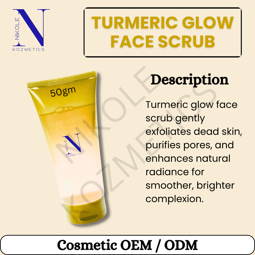Turmeric Glow Face Scrub