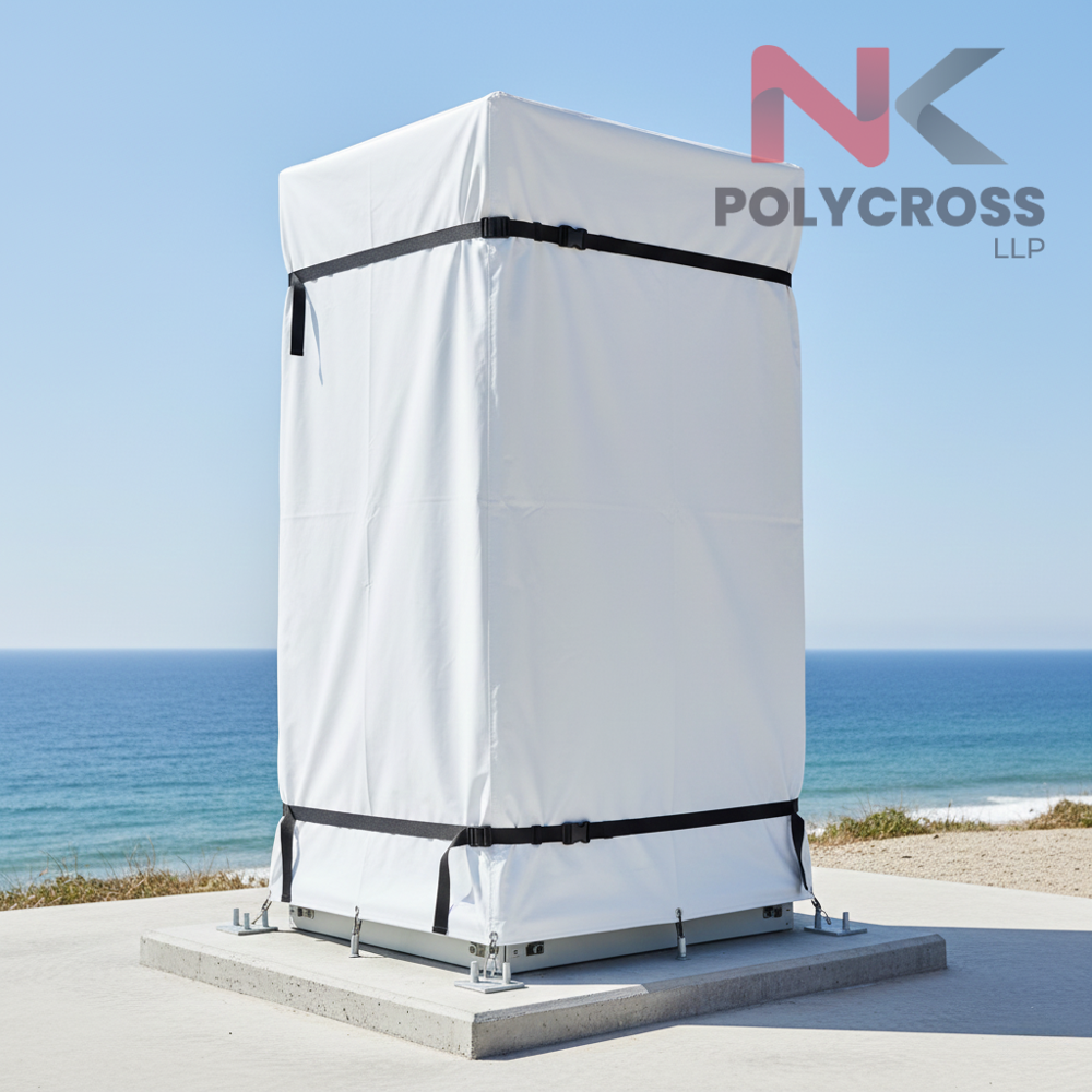 Network Cabinet Cover - Color: Blue