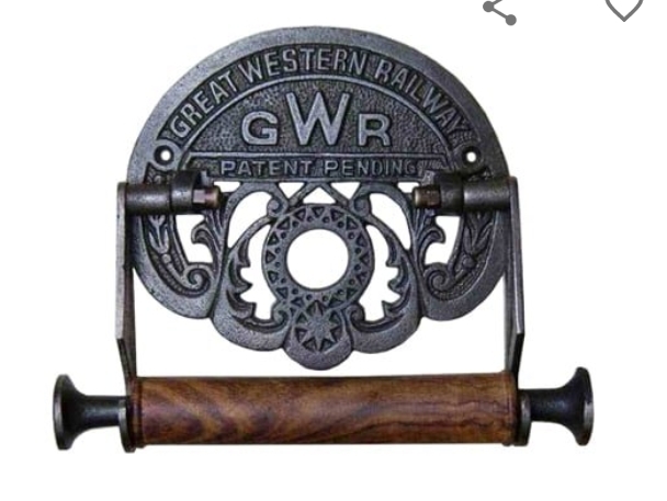 Iron Handicrafts Toilet Roll Holder