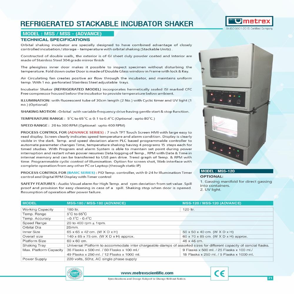 Shaker Incubator - Dimension (L*w*h): 65 X 75 X 85 Cm Centimeter (Cm)