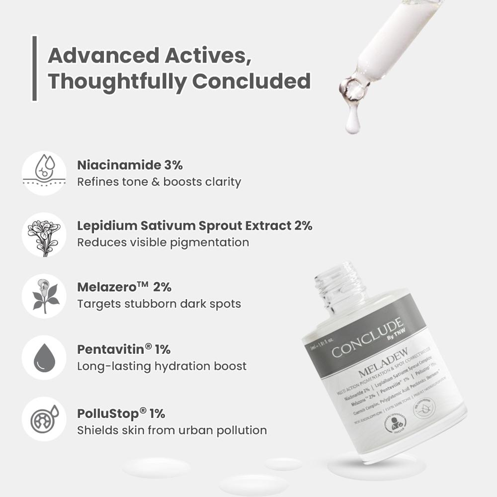 Conclude Meladew Pigmentation & Spot Correcting Serum