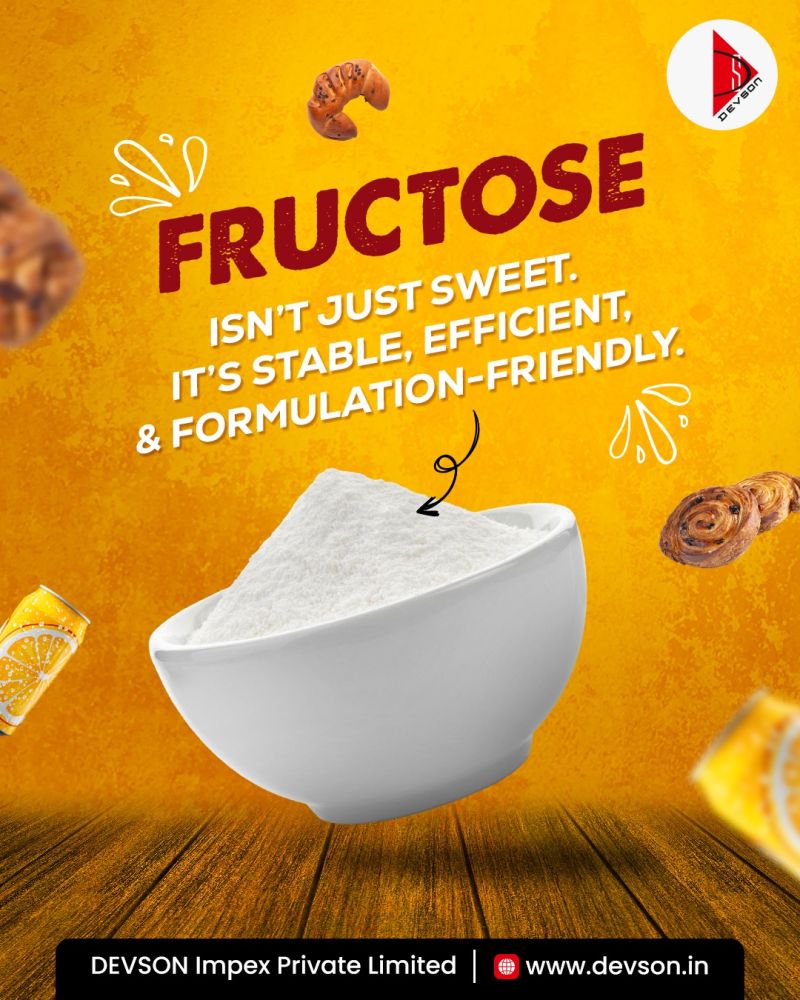 Fructose Crystalline Powder - Purity 99%, Customizable Pack Size 25 Kg, White Powder Form | Ideal Sweetener For Food And Beverage Applications