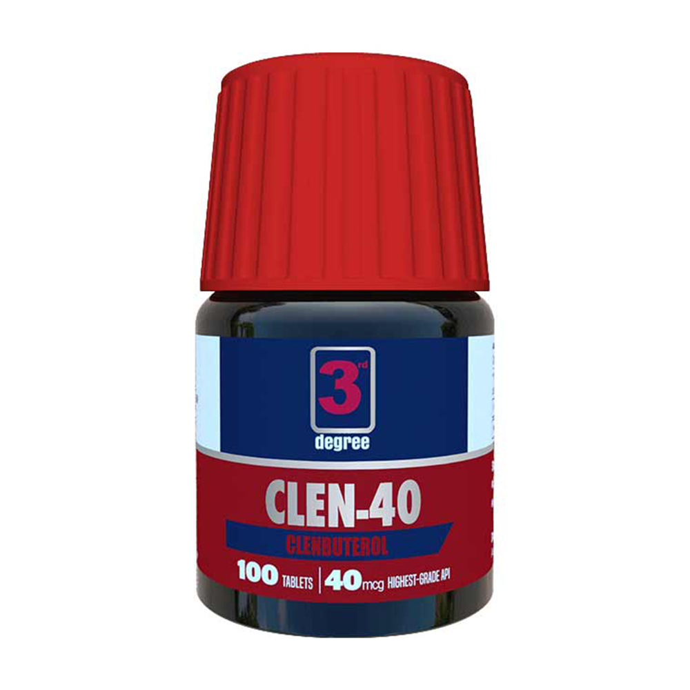 3RD DEGREE CLENBUTEROL, 100 TABS