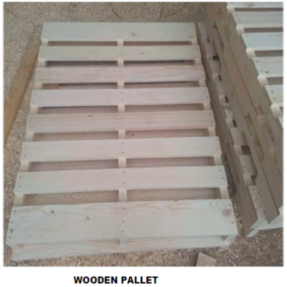 Industrial Pinewood Pallets - 1300mm X 1300mm, Grey Wood Material - Moisture, Moth, And Fungus Resistant